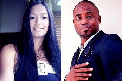 A picture of Diana Lasso (left) and her ex-husband Wayne Brady (right).
